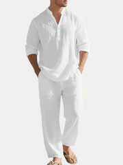 LOOSE LINEN SET FOR MEN