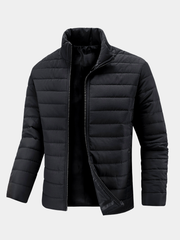 PADDED STAND COLLAR COAT FOR MEN