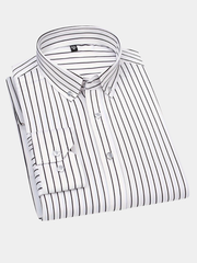 STRIPED SLIM SHIRT FOR MEN