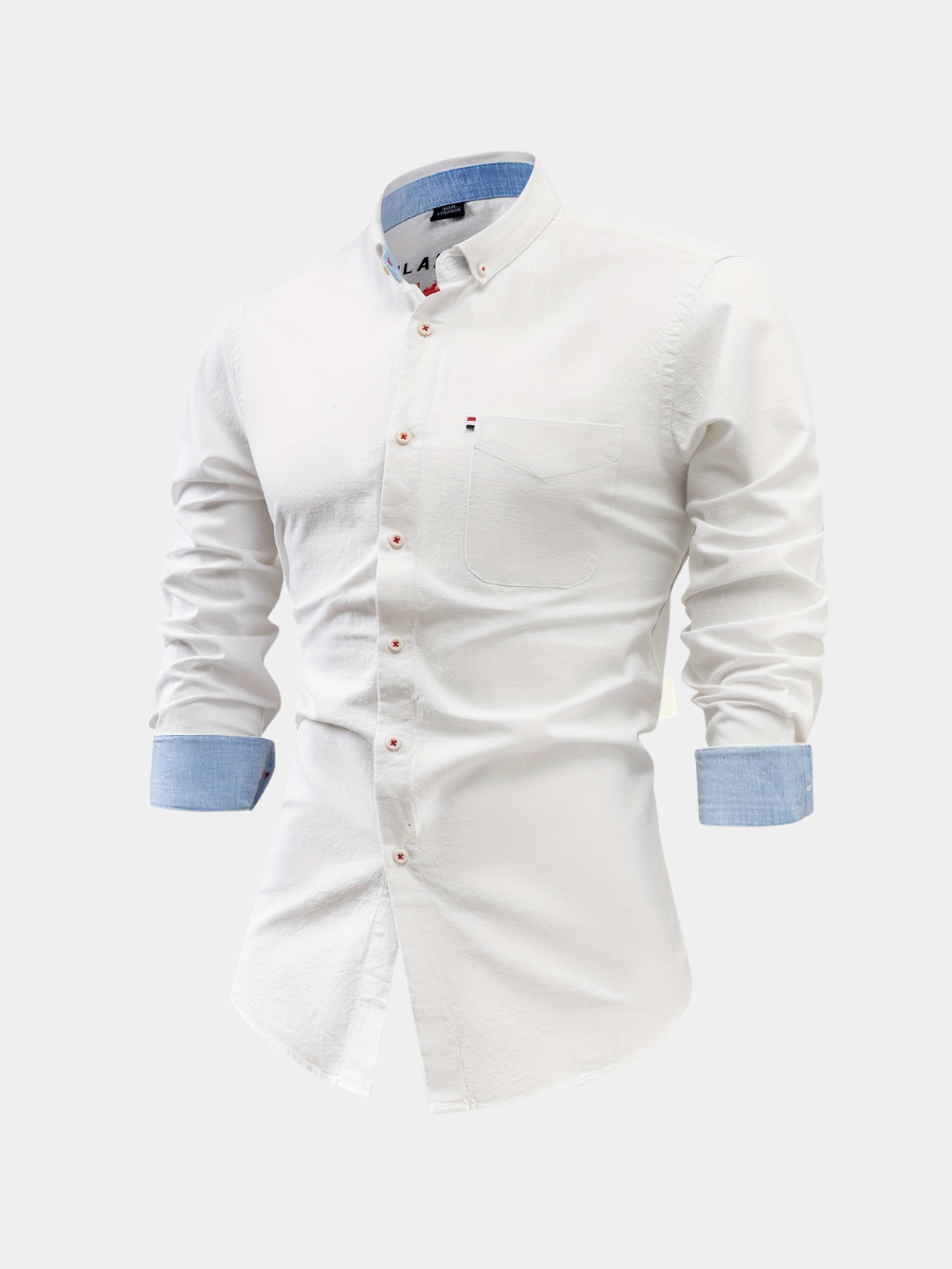 POCKET COTTON SHIRT FOR MEN