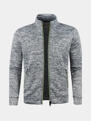 HIGH-NECK ZIP JACKET FOR MEN