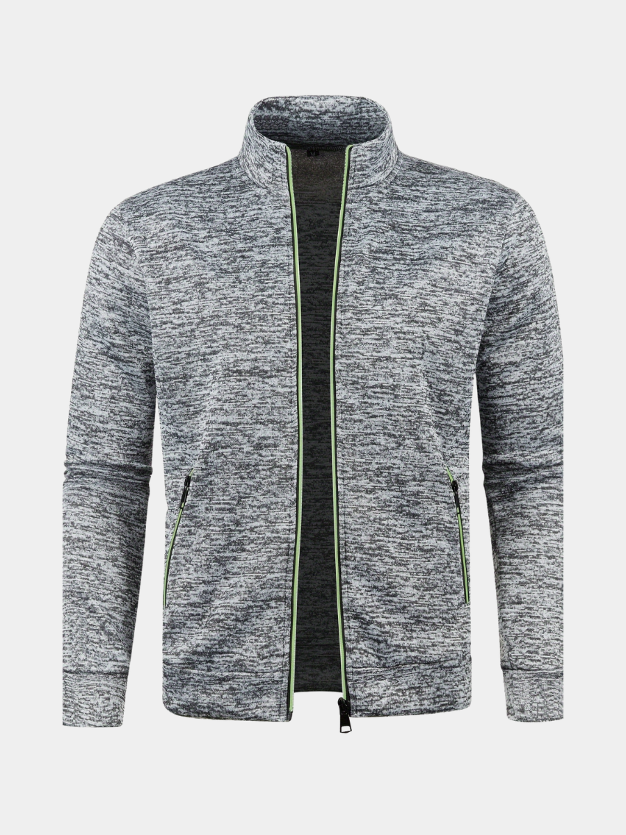 HIGH-NECK ZIP JACKET FOR MEN