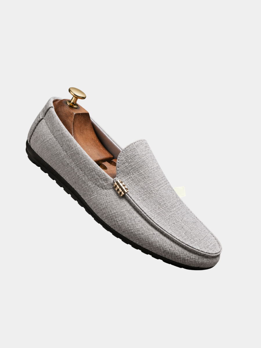 SLIP-ON CANVAS LOAFERS FOR MEN