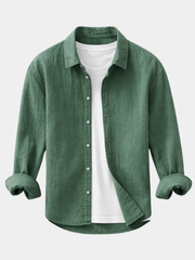 GAUZE COTTON SHIRT FOR MEN