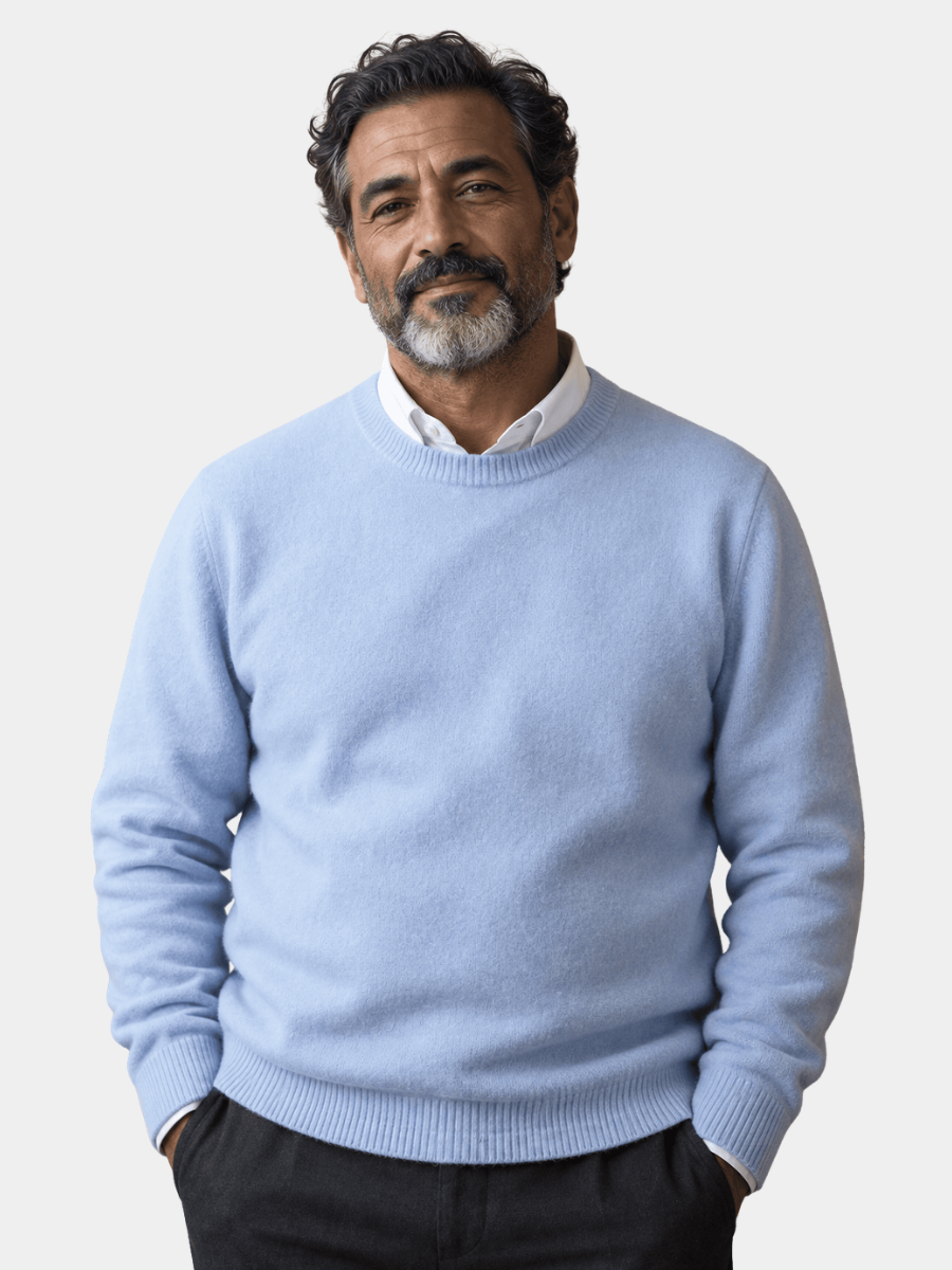 COTTON WOOL CREWNECK FOR MEN