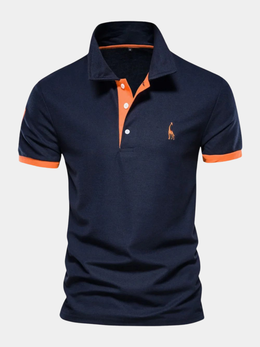 CONTRAST POLO SHIRT FOR MEN