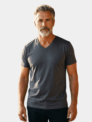 V NECK TEE FOR MEN