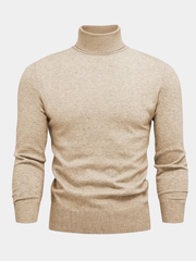 HIGH NECK KNIT SWEATER FOR MEN