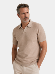WOVEN POLO SHIRT FOR MEN