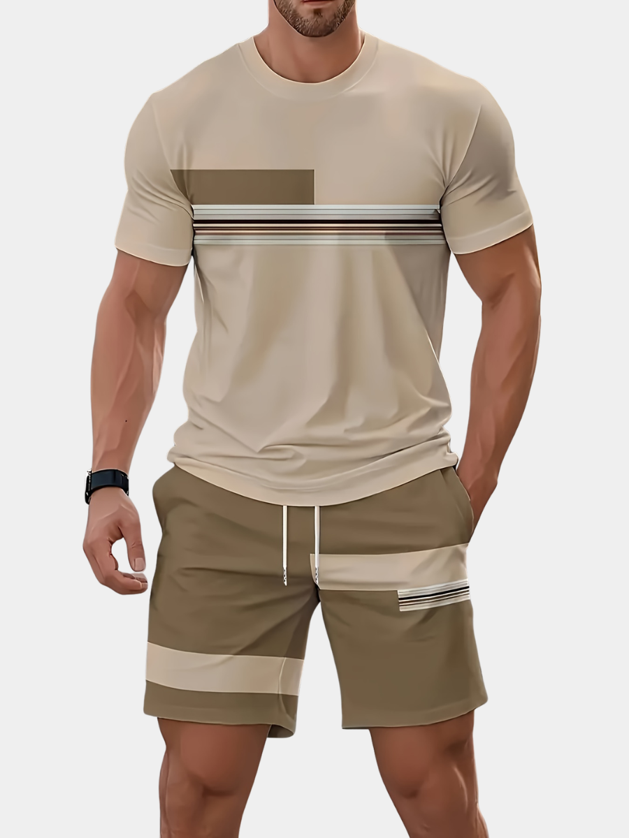 PRINTED OUTFIT SET FOR MEN