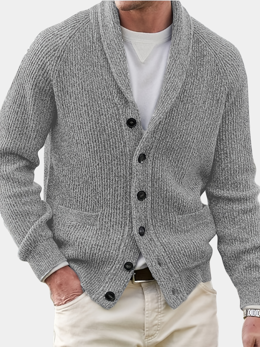 BUTTON KNIT CARDIGAN FOR MEN