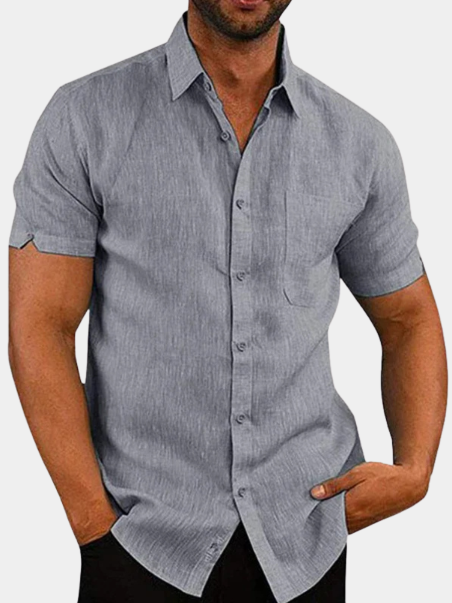 LINEN TEXTURE SHIRT FOR MEN
