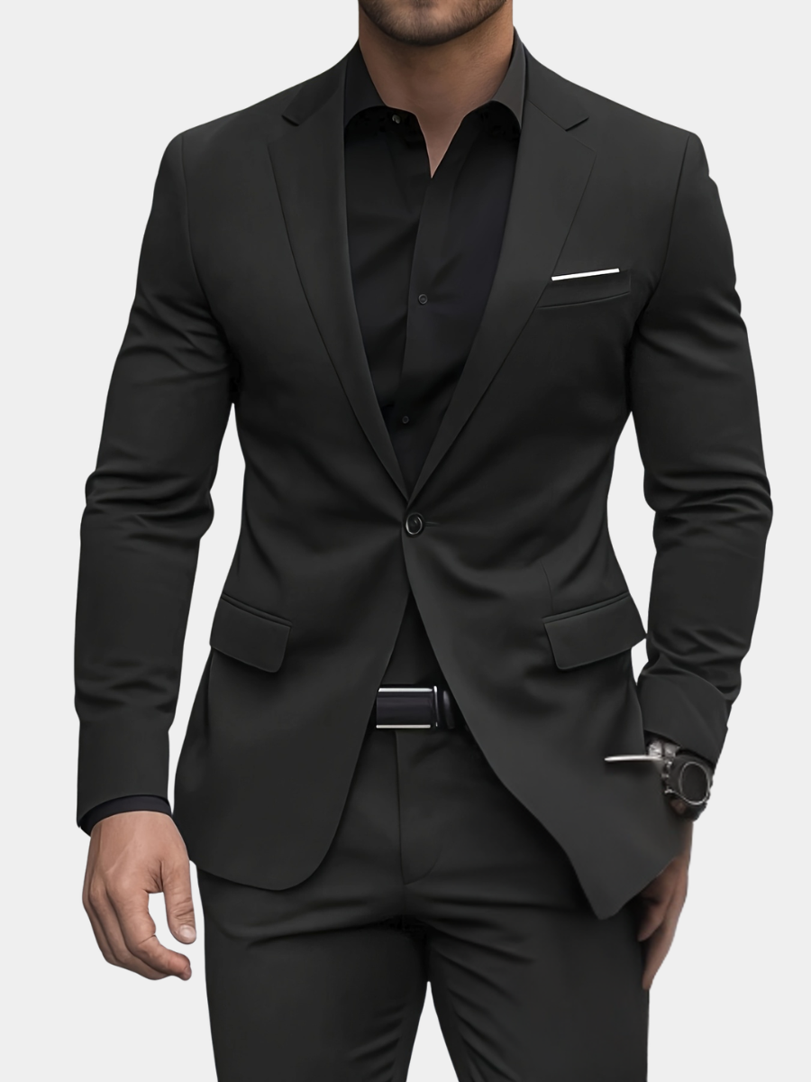 POLYESTER SUIT SET FOR MEN