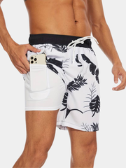 DRAWSTRING SWIM SHORTS FOR MEN