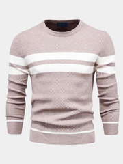 STRIPED NYLON SWEATER FOR MEN