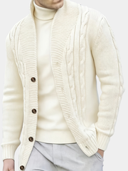 RIBBED KNIT SWEATER FOR MEN