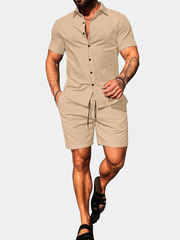 LINEN BLEND SET FOR MEN