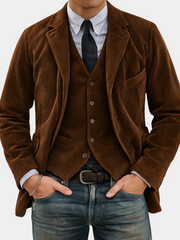 TWO PIECE BLAZER SET FOR MEN