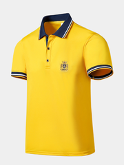 EMBROIDERED KNIT SHIRT FOR MEN