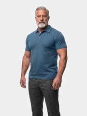 STRETCH KNIT TOP FOR MEN