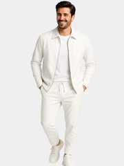 SLIM COTTON SUIT FOR MEN