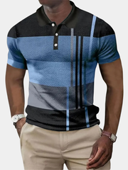 STRIPED POLO SHIRT FOR MEN
