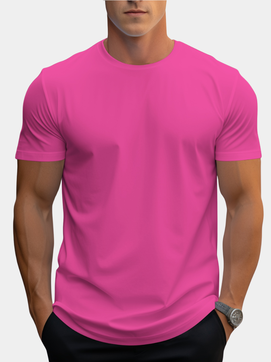 BASIC CREW NECK T-SHIRT FOR MEN