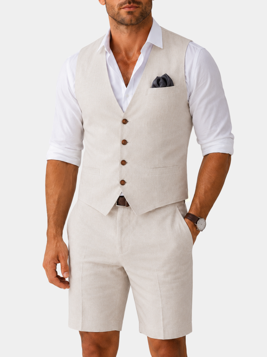 VEST SHORT SET FOR MEN