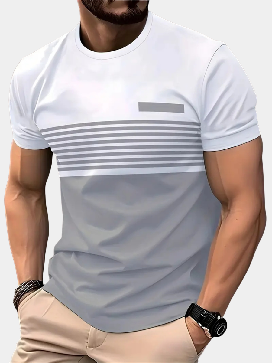 STRIPED T-SHIRT FOR MEN