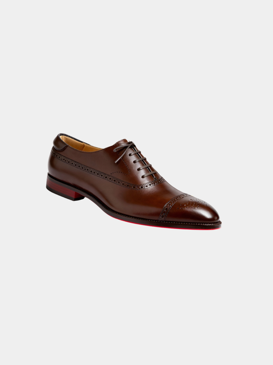 PERFORATED OXFORD SHOES FOR MEN