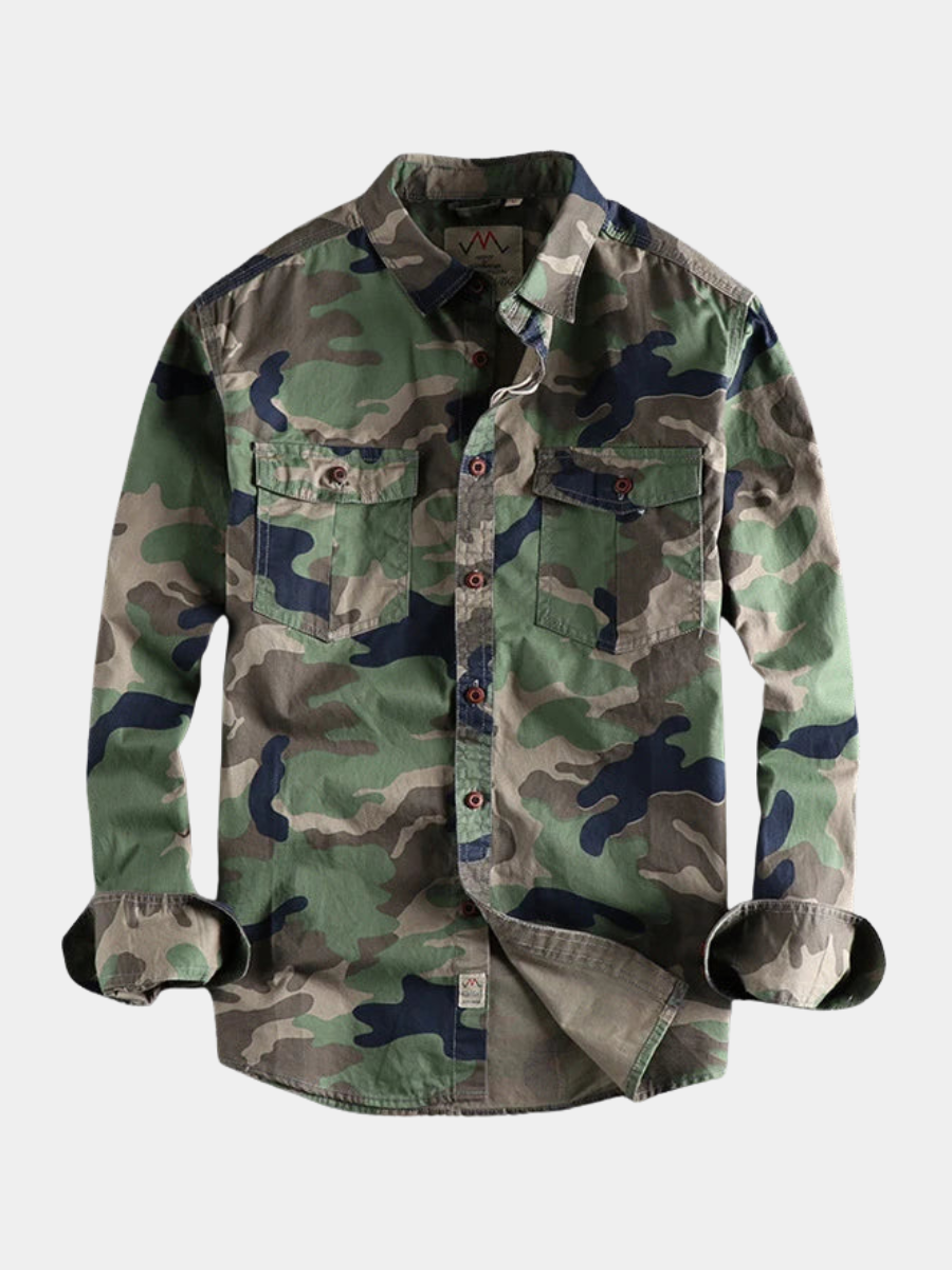 CAMOUFLAGE SHIRT FOR MEN