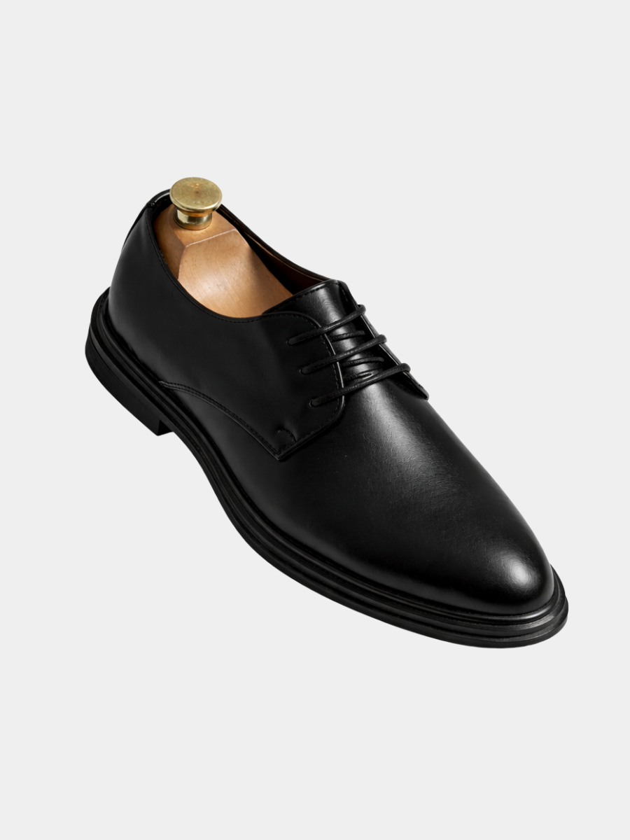 PATENT DERBY SHOES FOR MEN