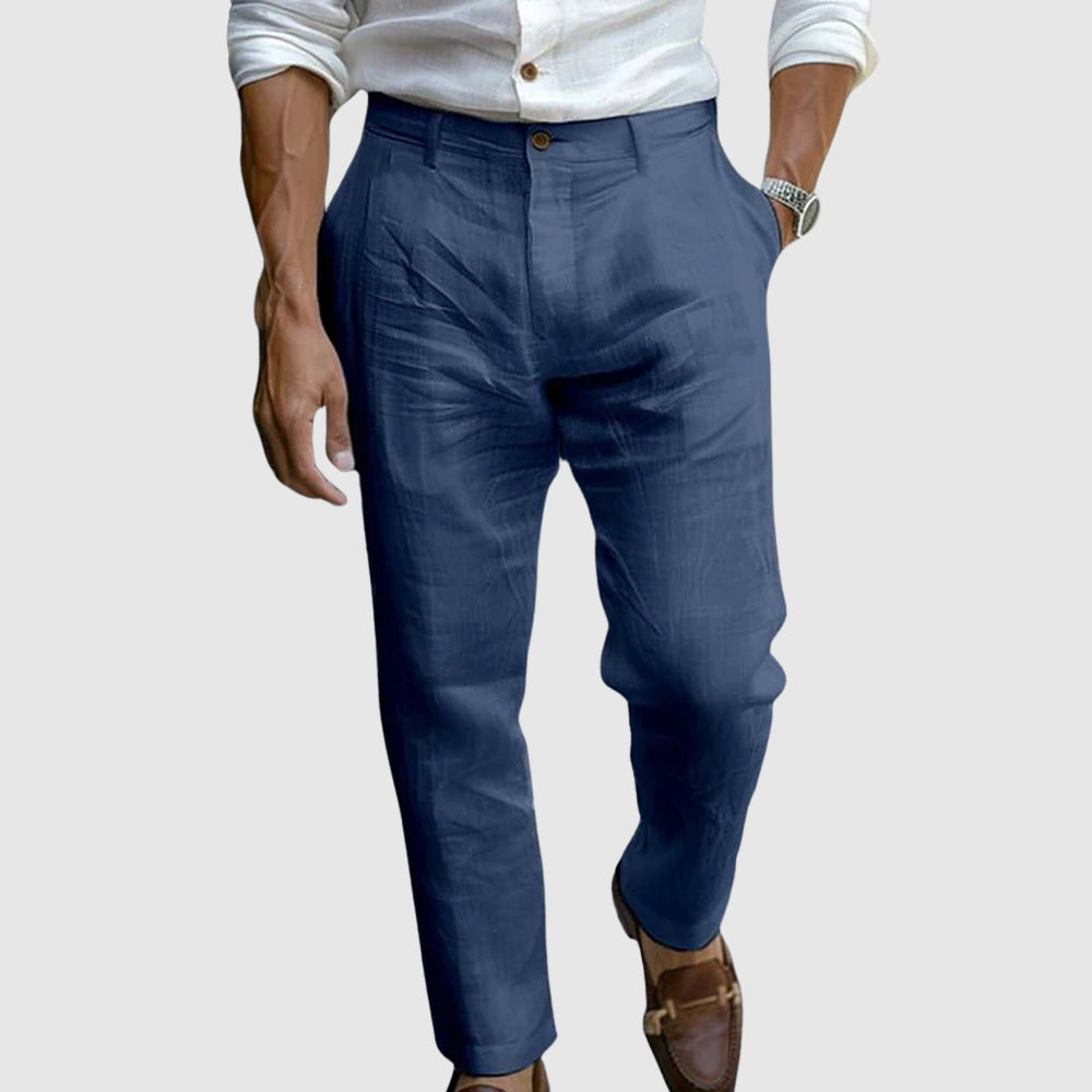 TAILORED SUMMER TROUSERS FOR MEN