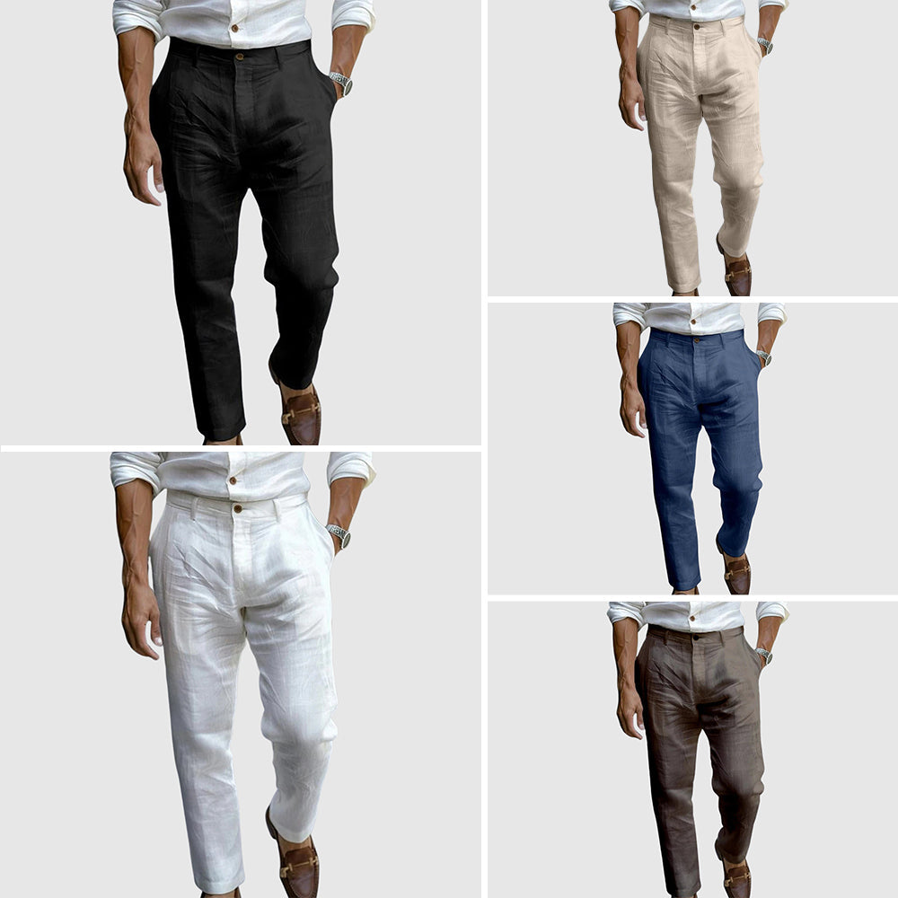 TAILORED SUMMER TROUSERS FOR MEN