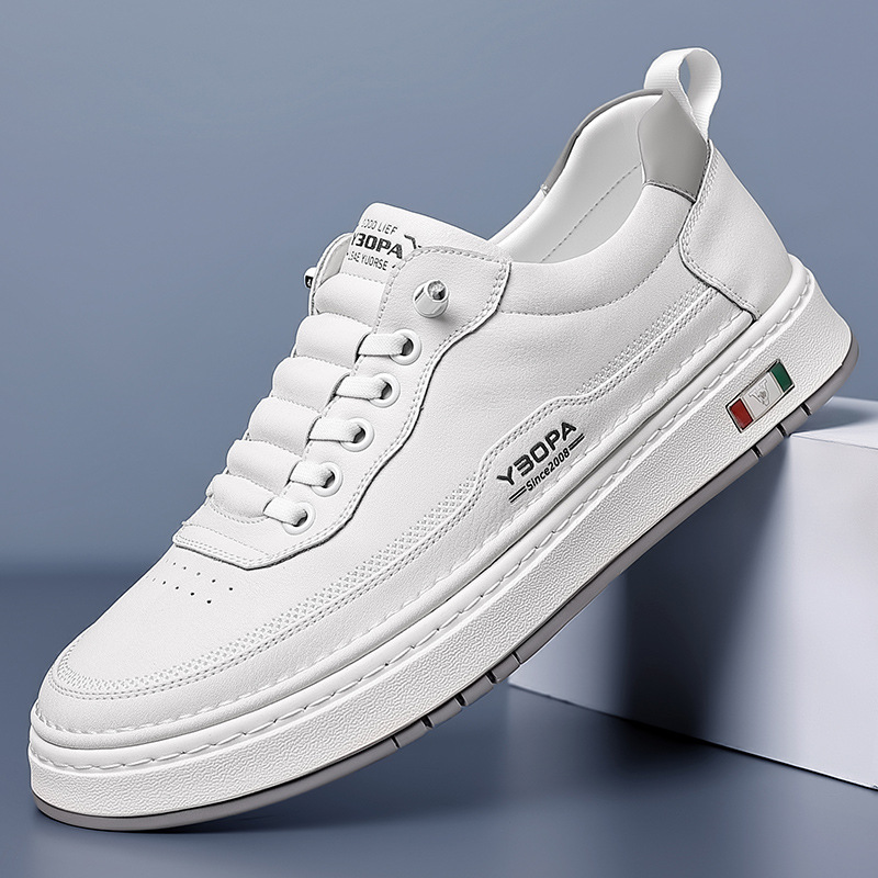GENUINE LEATHER SNEAKERS FOR MEN