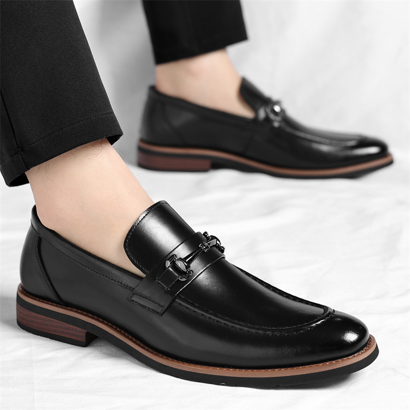 TEXTURED LOAFERS FOR MEN