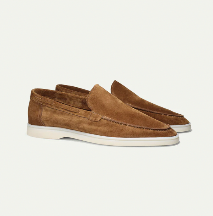 SUEDE LOAFERS FOR MEN