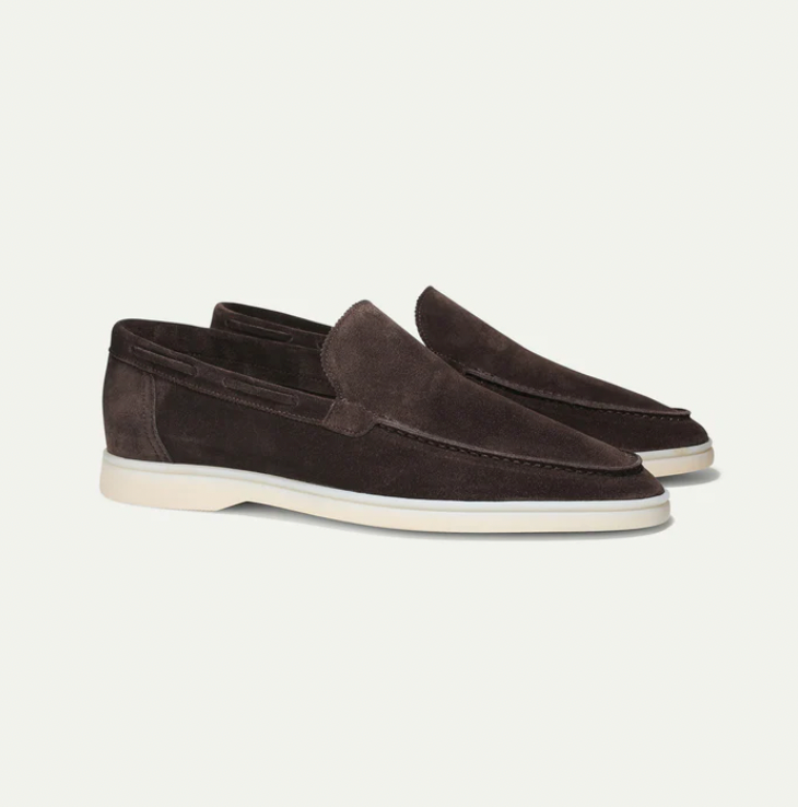 SUEDE LOAFERS FOR MEN