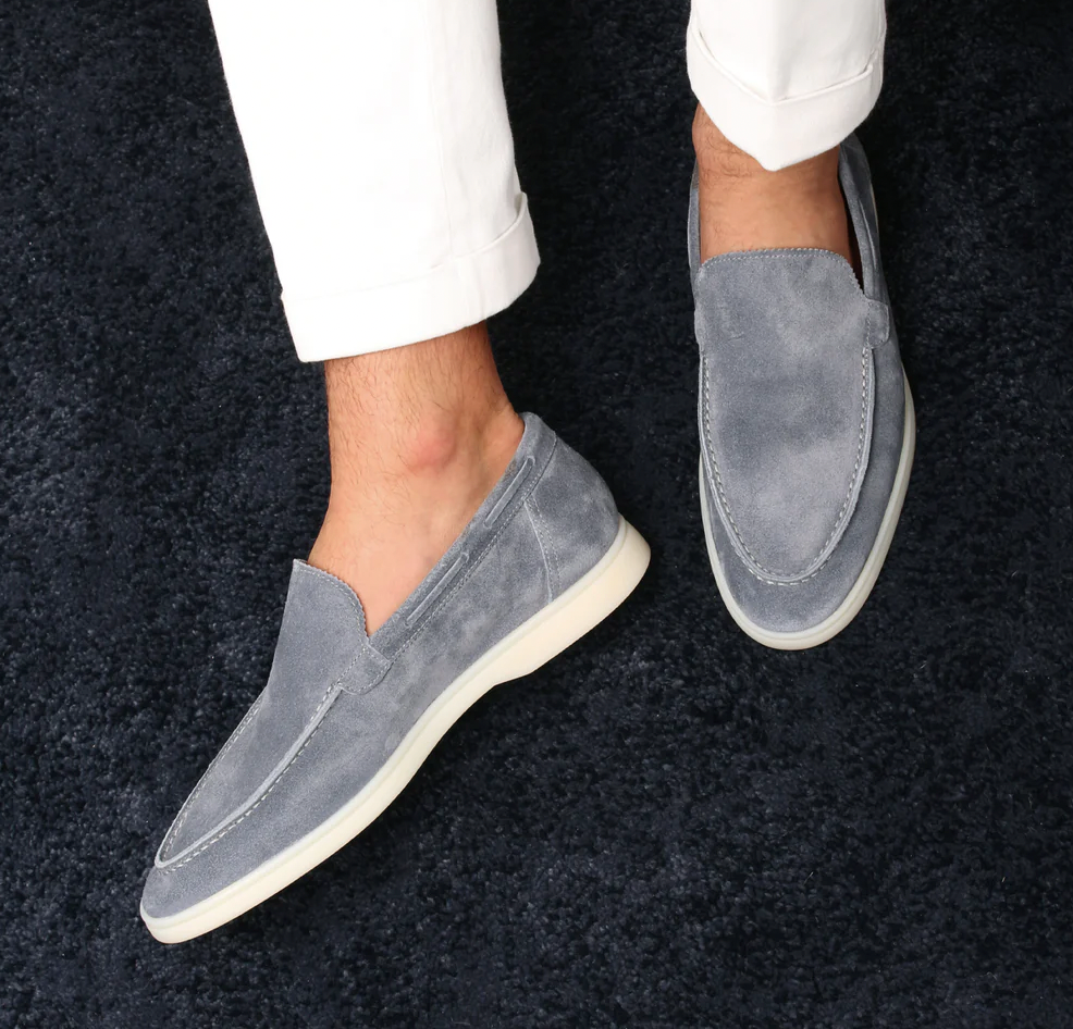 SUEDE LOAFERS FOR MEN