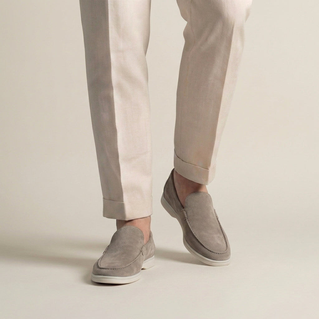 SUEDE LOAFERS FOR MEN