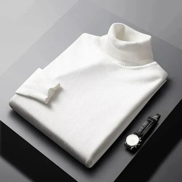 CLASSIC TURTLENECK PULLOVER FOR MEN