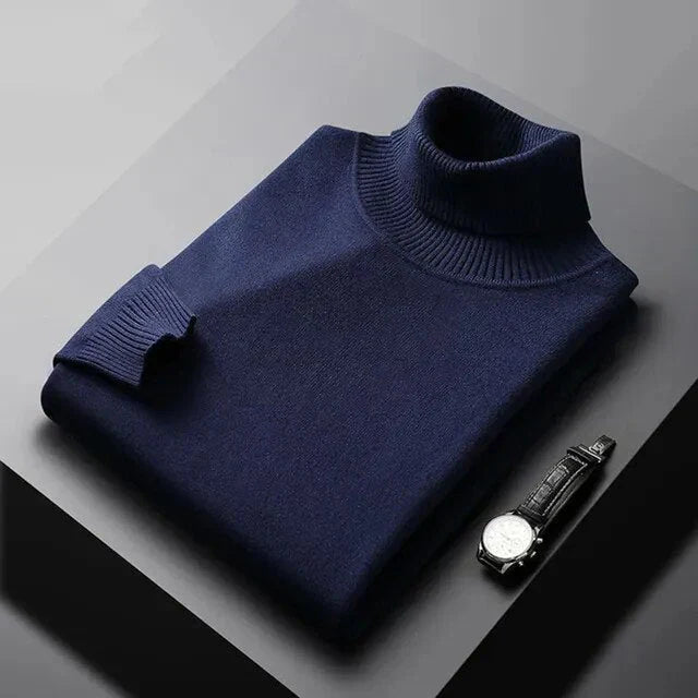 WENTWORTH LONDON | ROLLED NECK PULLOVER FOR MEN