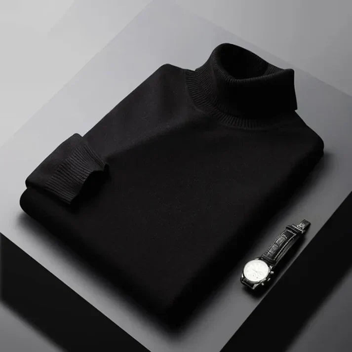 WENTWORTH LONDON | LONG SLEEVE TURTLENECK PULLOVER FOR MEN