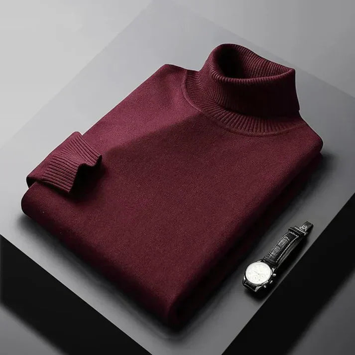 CLASSIC TURTLENECK PULLOVER FOR MEN