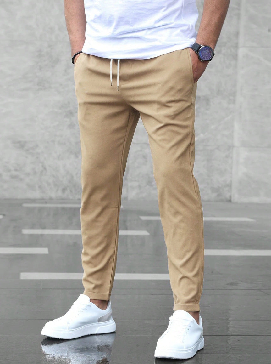 MODERN FIT STRETCH TROUSERS FOR MEN