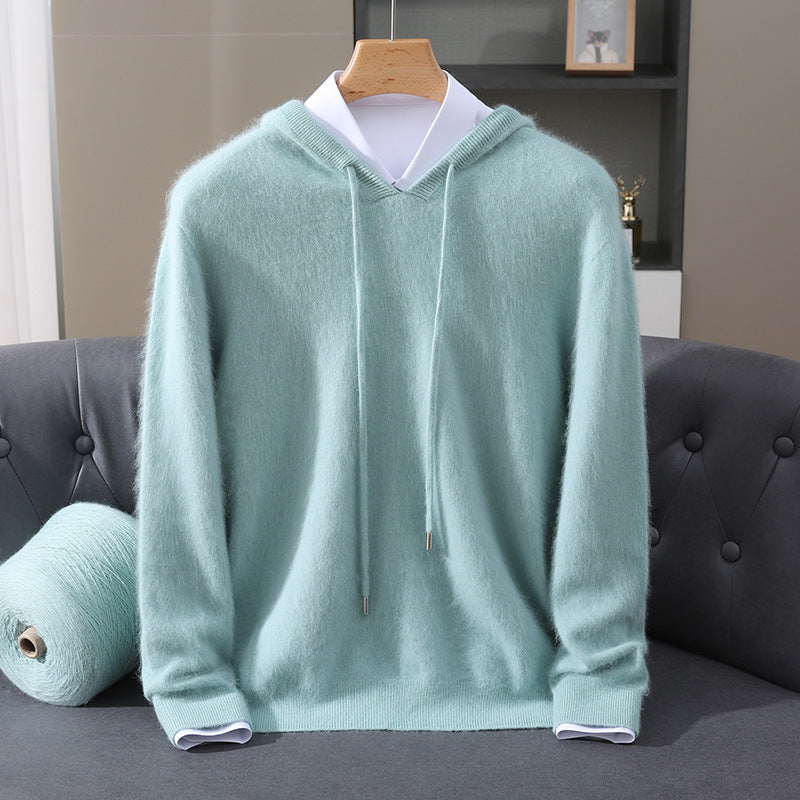 WENTWORTH LONDON | WOOL BLEND HOODIE FOR MEN