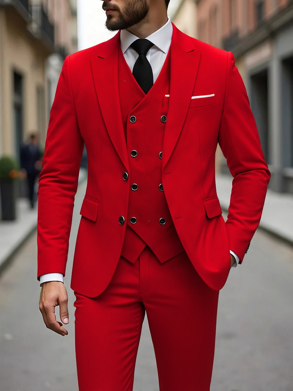 THREE PIECE SUIT SET FOR MEN