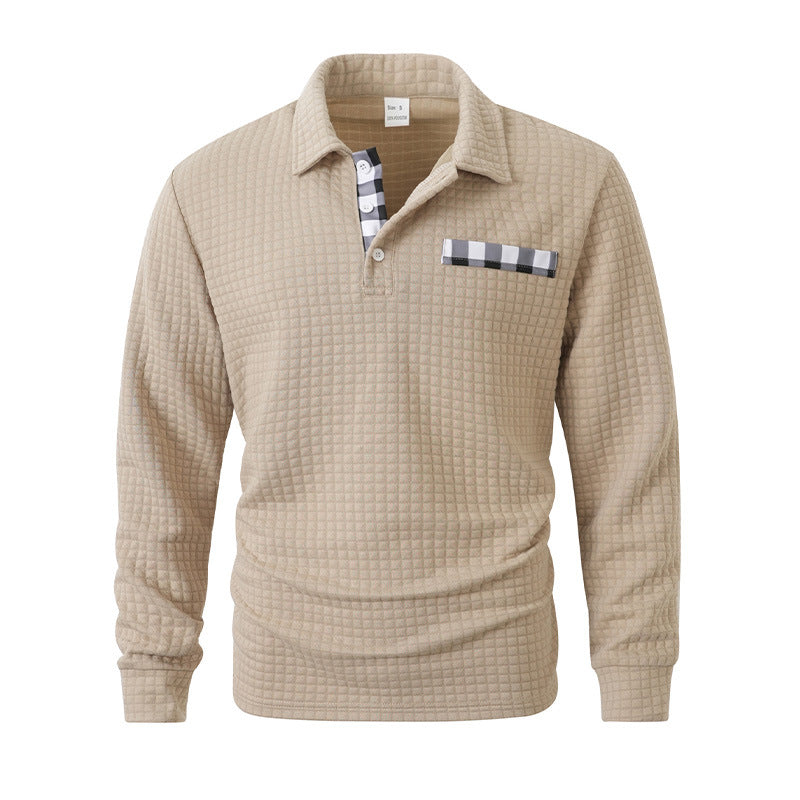 CHECKED LONG SLEEVE SHIRT FOR MEN