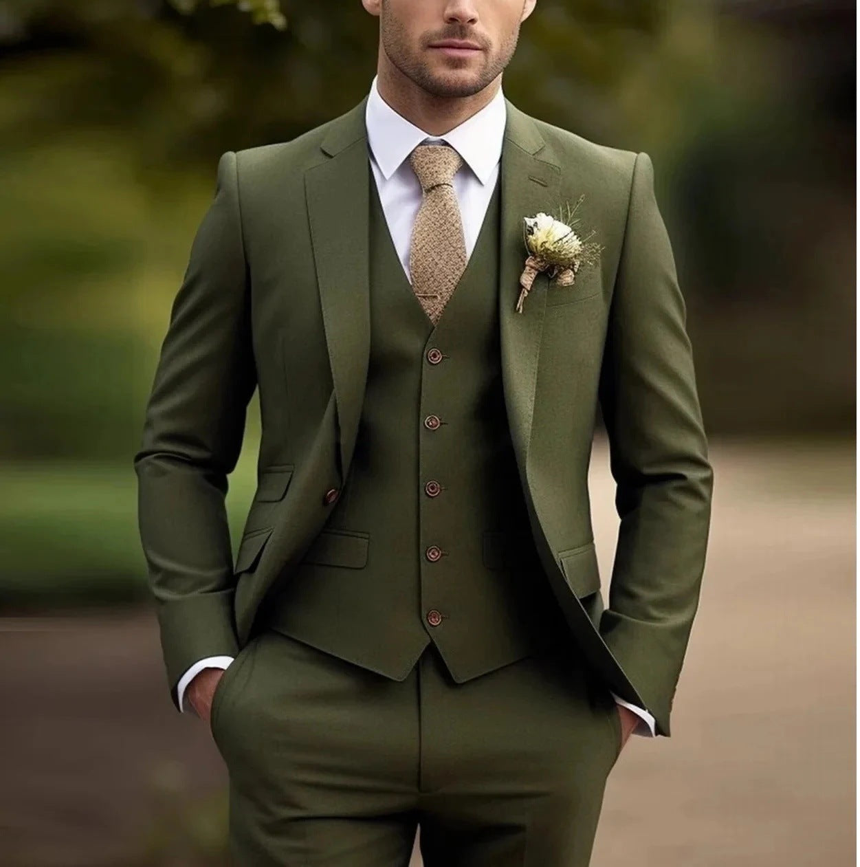 THREE-PIECE SUIT FOR MEN
