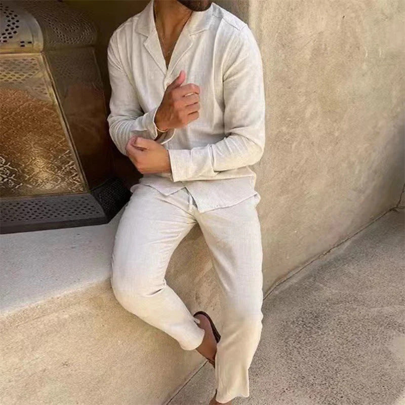 RELAXED SHIRT SET FOR MEN